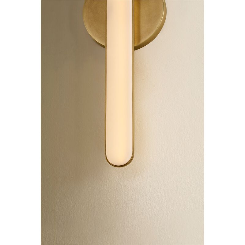 Volt 18 Inch Bath Vanity Light by Sonneman